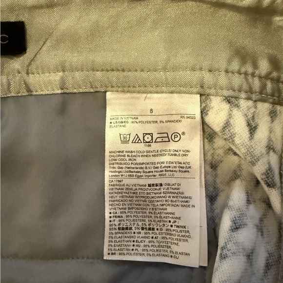 Banana Republic Black and White Patterned Skort - Picture 7 of 11